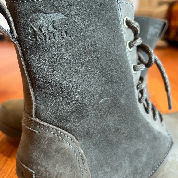 SOREL Green Combat Boots (WATERPROOF) - Picture 5 of 7